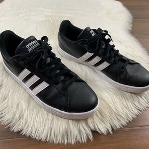full black adidas shoes
